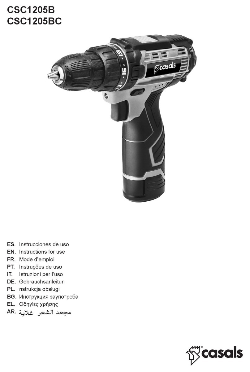 Casals CSC1205B User manual