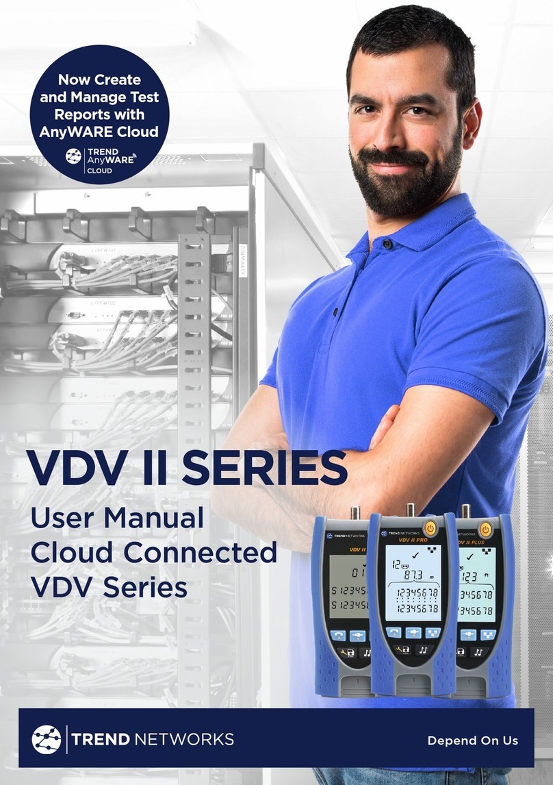 TREND NETWORKS VDV Series User manual