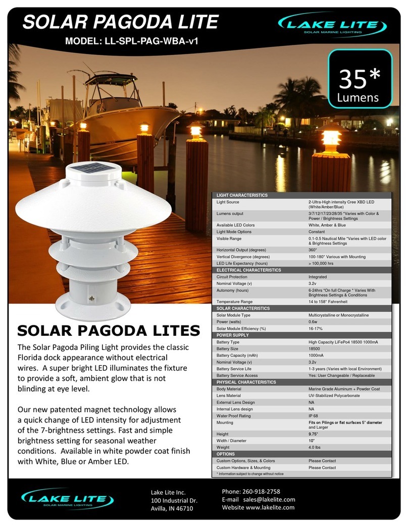 Lake Lite LL-SPL-PAG-WBA-v1 manual