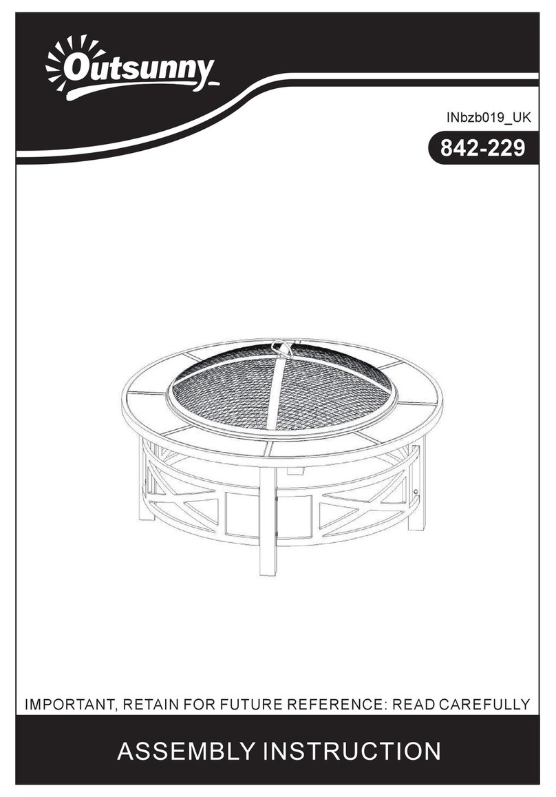 Outsunny 842-229 Assembly instructions