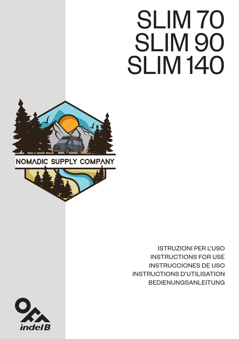 Off Indel B SLIM Series Instructions for use