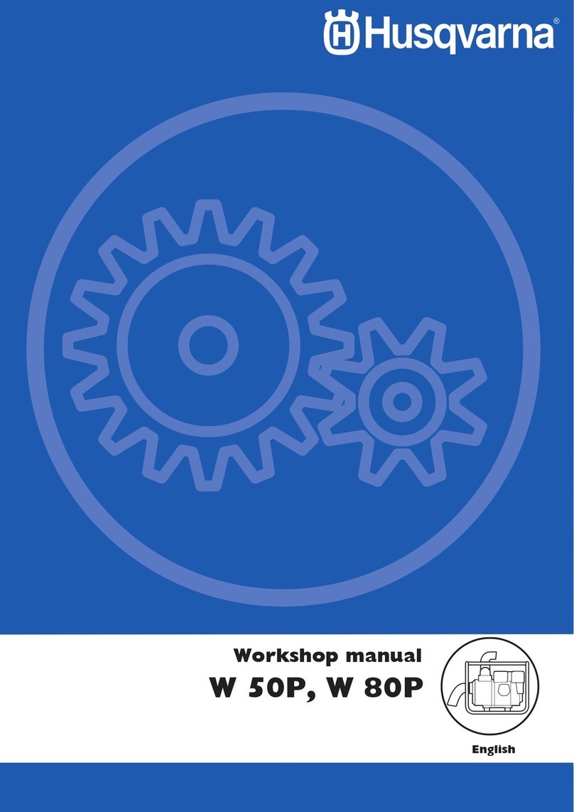 Husqvarna W80P Workshop manual