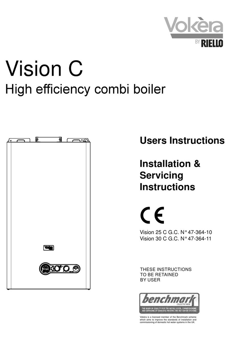 Riello Vokera Vision C User manual