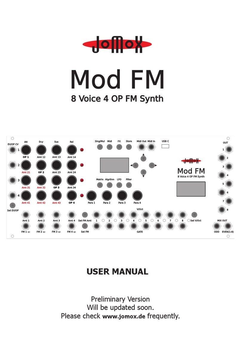 Jomox Mod FM user manual