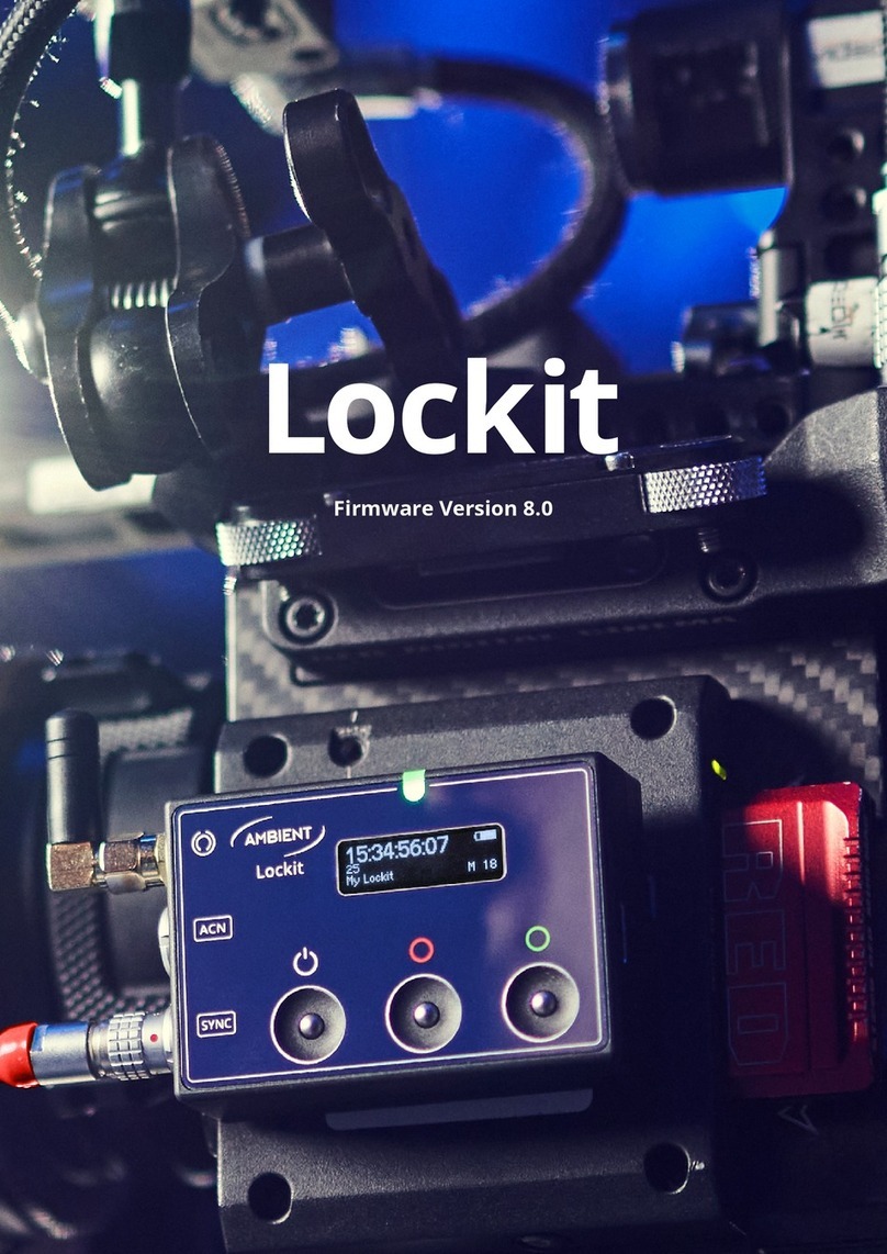 Ambient Master Lockit User manual