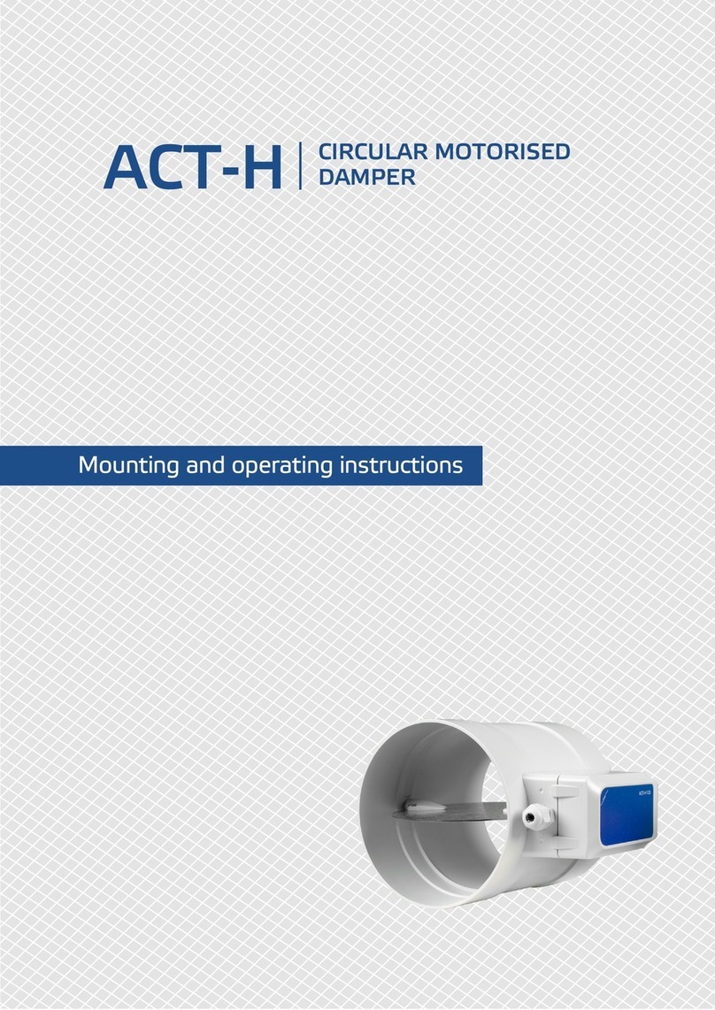 Sentera Controls ACT-H Service manual