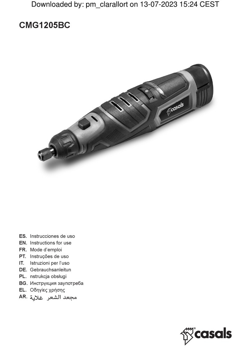 Casals CMG1205BC Instructions for use