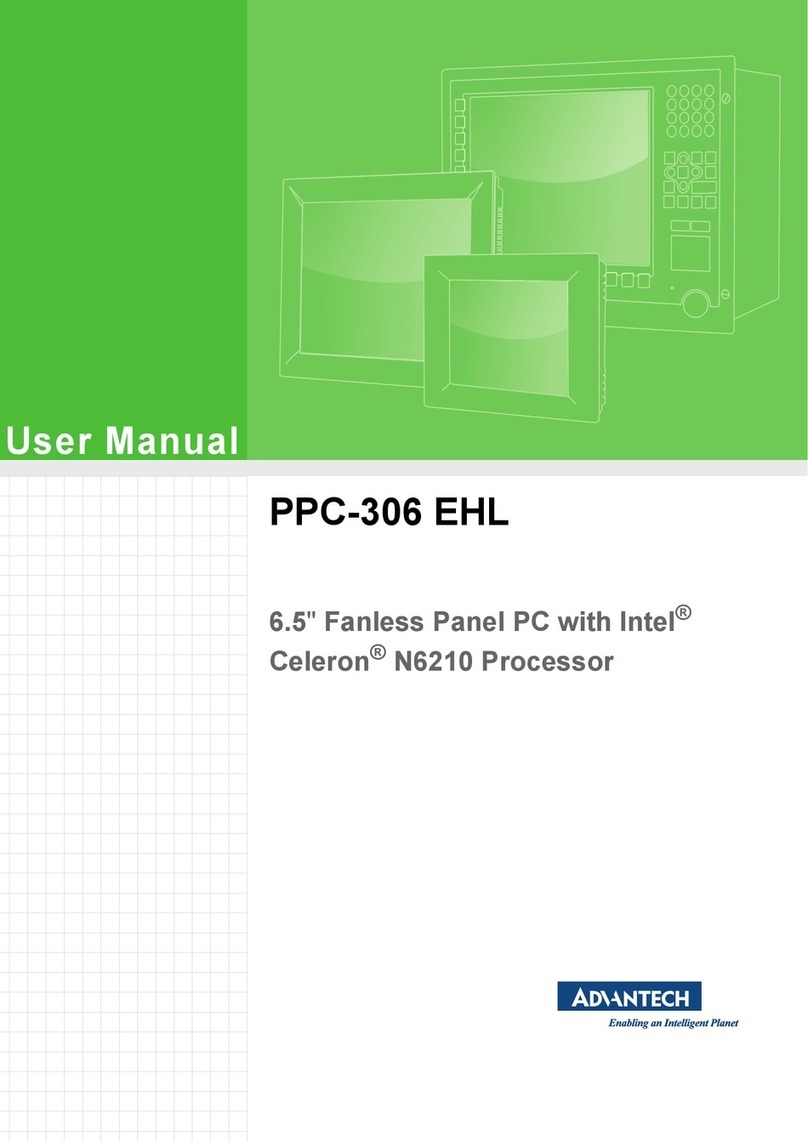 Advantech PPC-306 EHL User manual