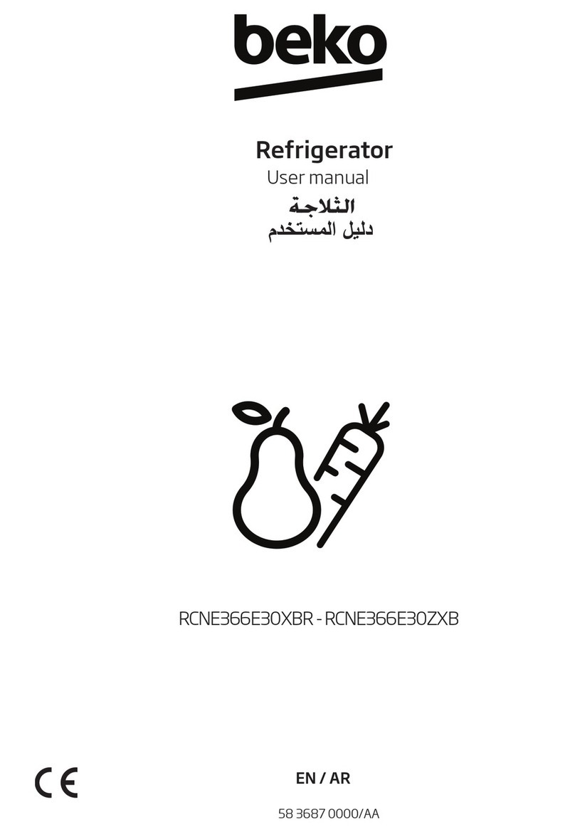 Beko RCNE366E30XBR User manual Beko RCNE366E30XBR User manual