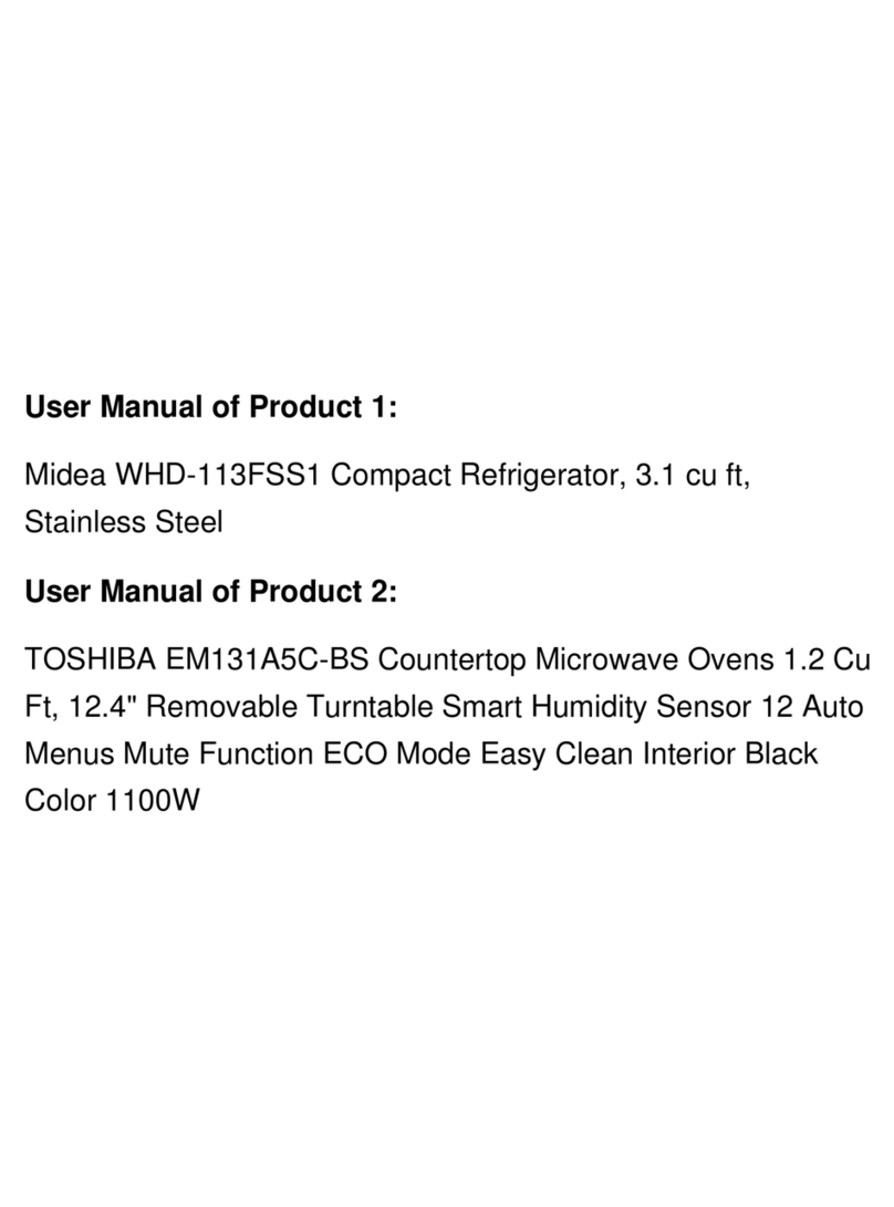 Midea EM131A5C-BS User manual