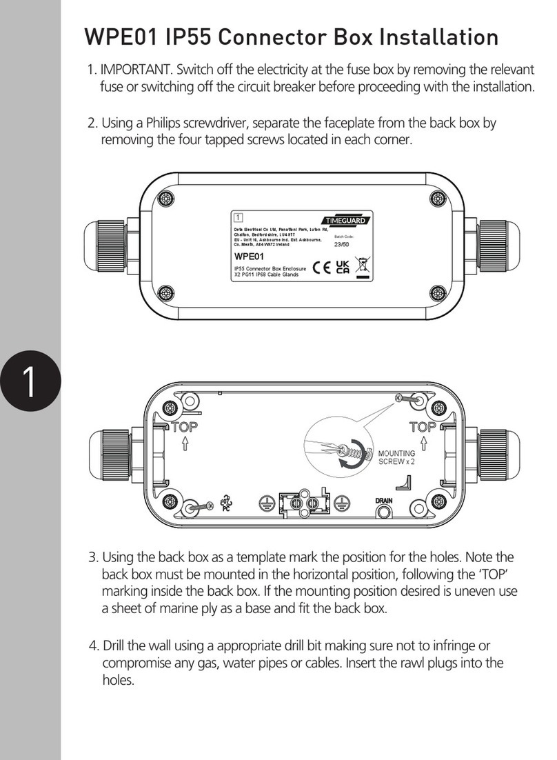 Timeguard WPE01 User manual
