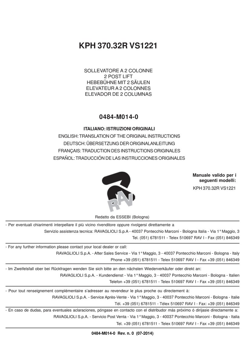 Ravaglioli KPH 370.32R VS1221 User manual