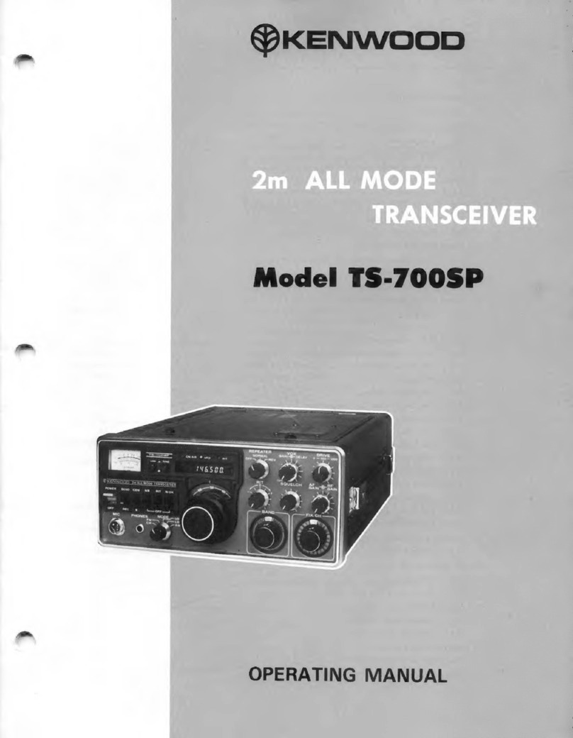 Kenwood TS-700SP User manual