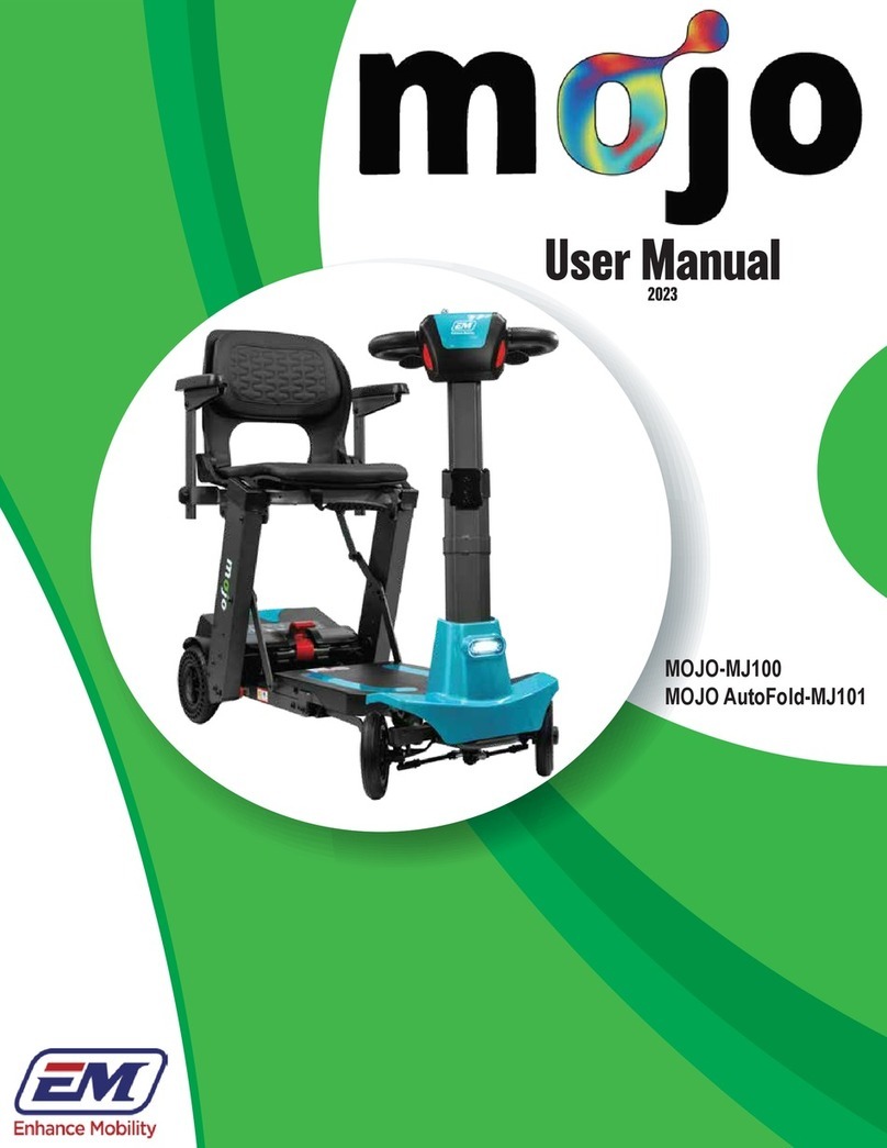 Enhance Mobility MOJO MJ100 User manual Enhance Mobility MOJO MJ100 User manual