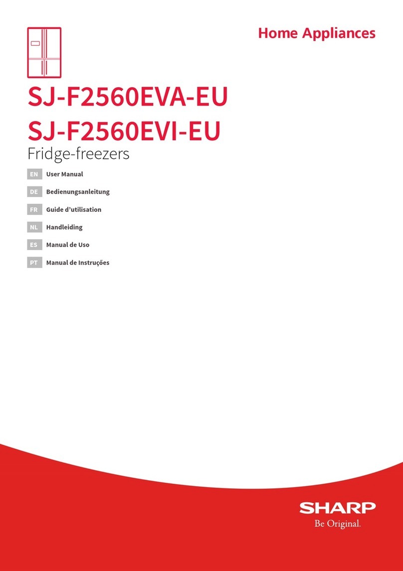 Sharp SJ-F2560EVA-EU User manual