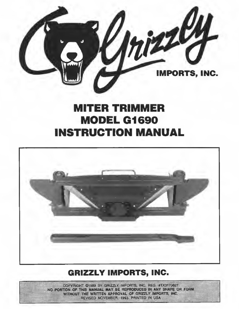 Grizzly G1690 instruction manual