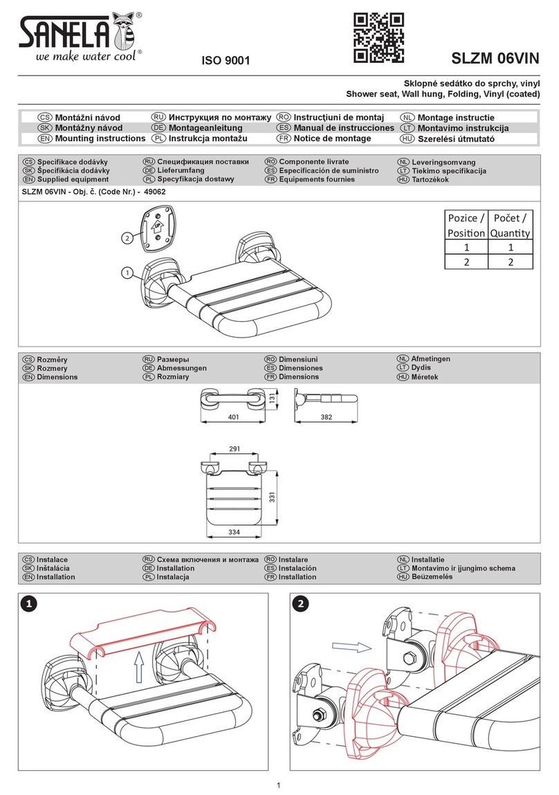 Sanela SLZM 06VIN Mounting instructions Sanela SLZM 06VIN Mounting instructions