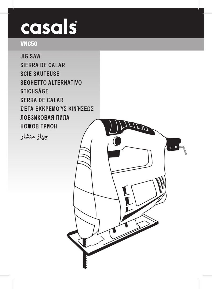 Casals VNC50 instruction manual