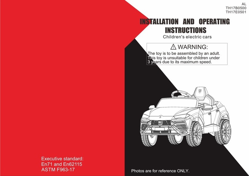 Tobbi TH17B0500 Installation and operating instructions