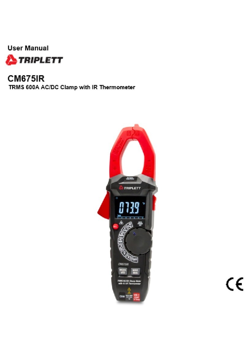 Triplett CM675IR user manual