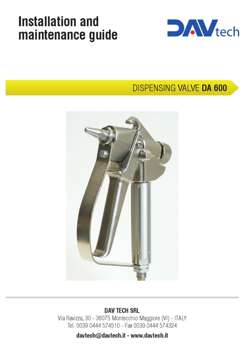 DAV TECH DA 600 Installation and maintenance guide DAV TECH DA 600 Installation and maintenance guide