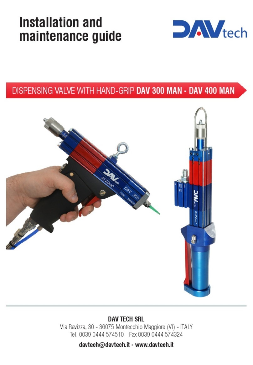 DAV TECH DAV 300 MAN Installation and maintenance guide