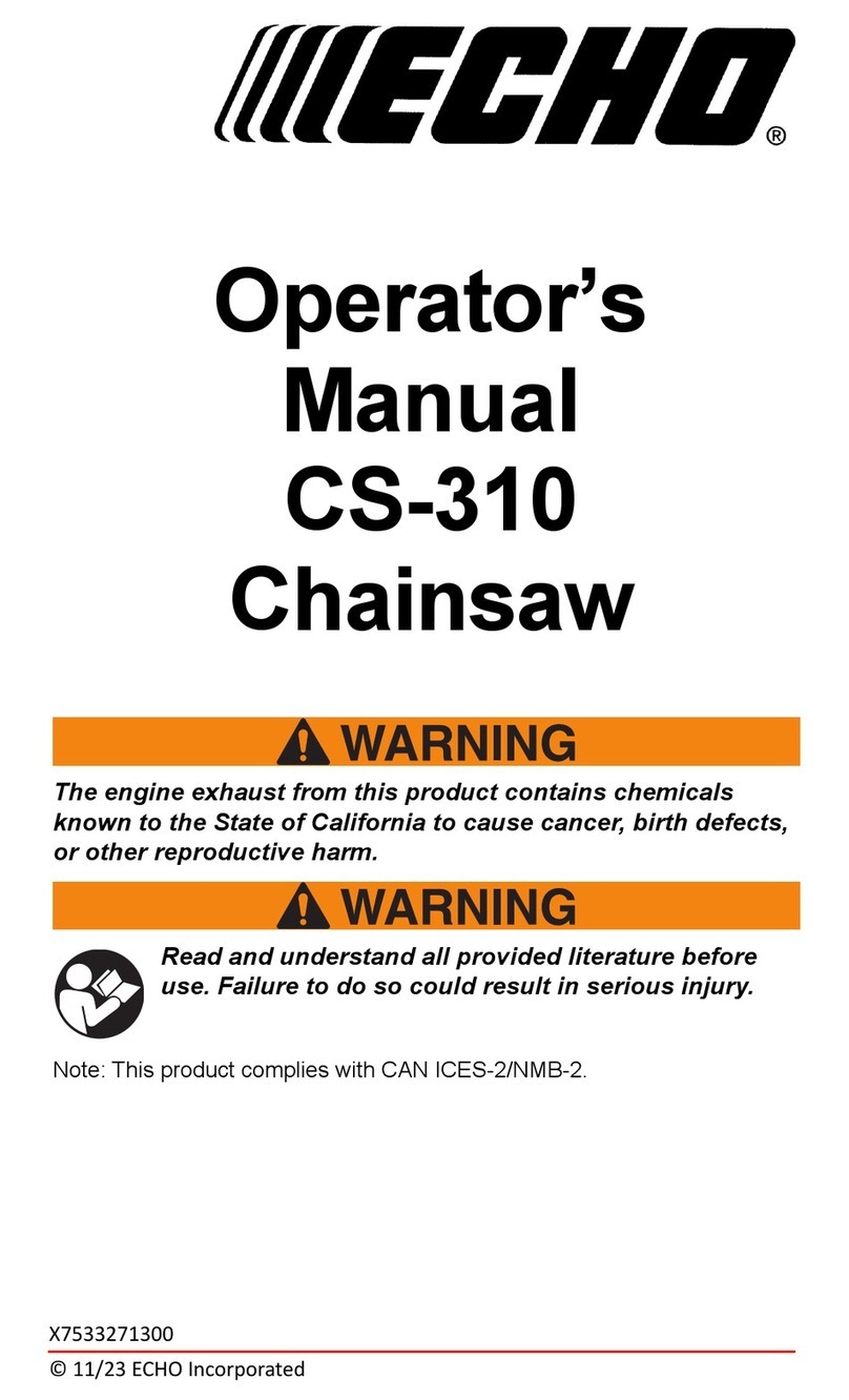 Echo CS-310 User manual