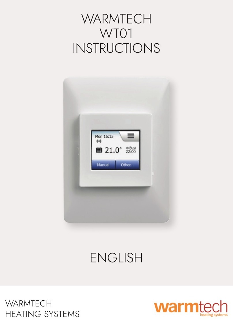 Warmtech WT01 User manual