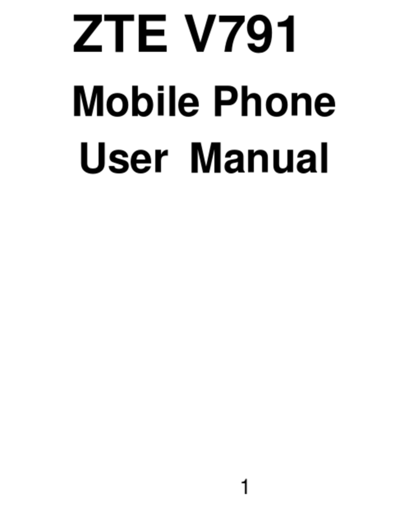 Zte v791 user manual