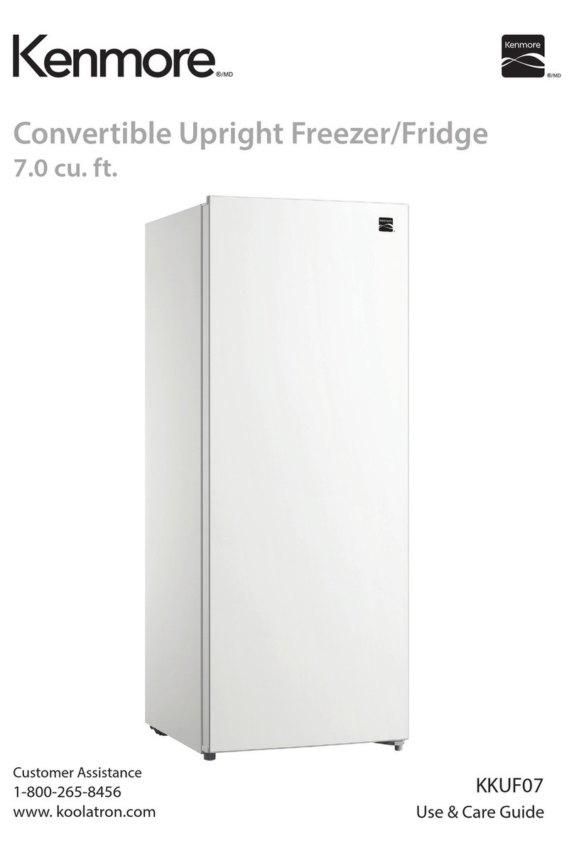 Kenmore KKUF07 User manual