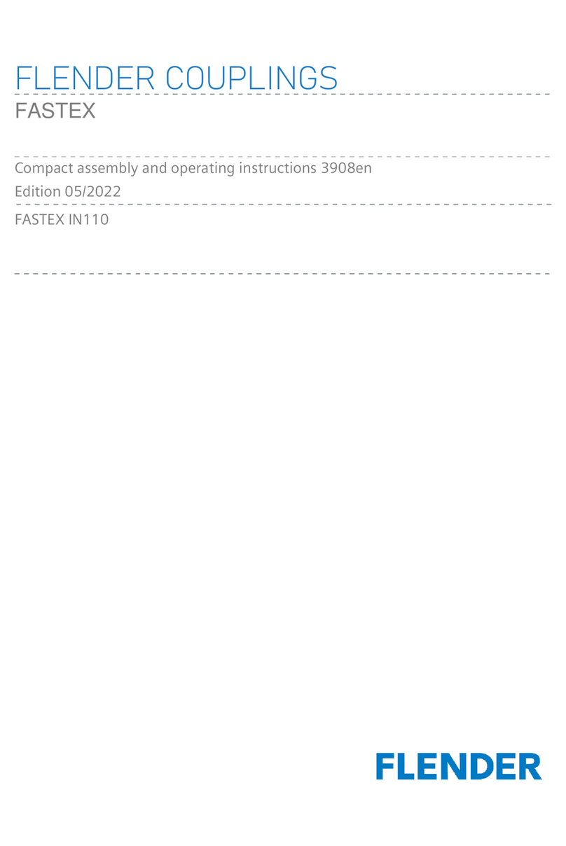 FLENDER FASTEX IN110 User manual