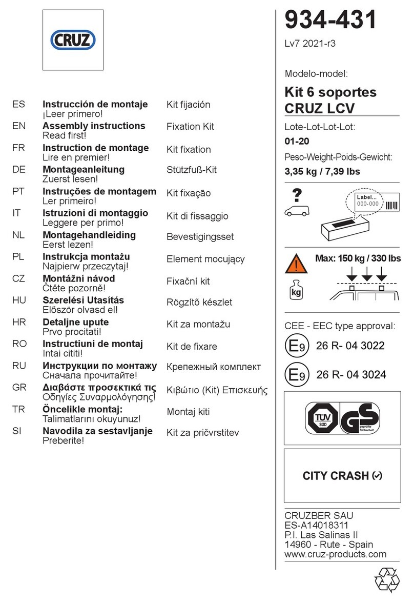 Cruz Kit 6 User manual