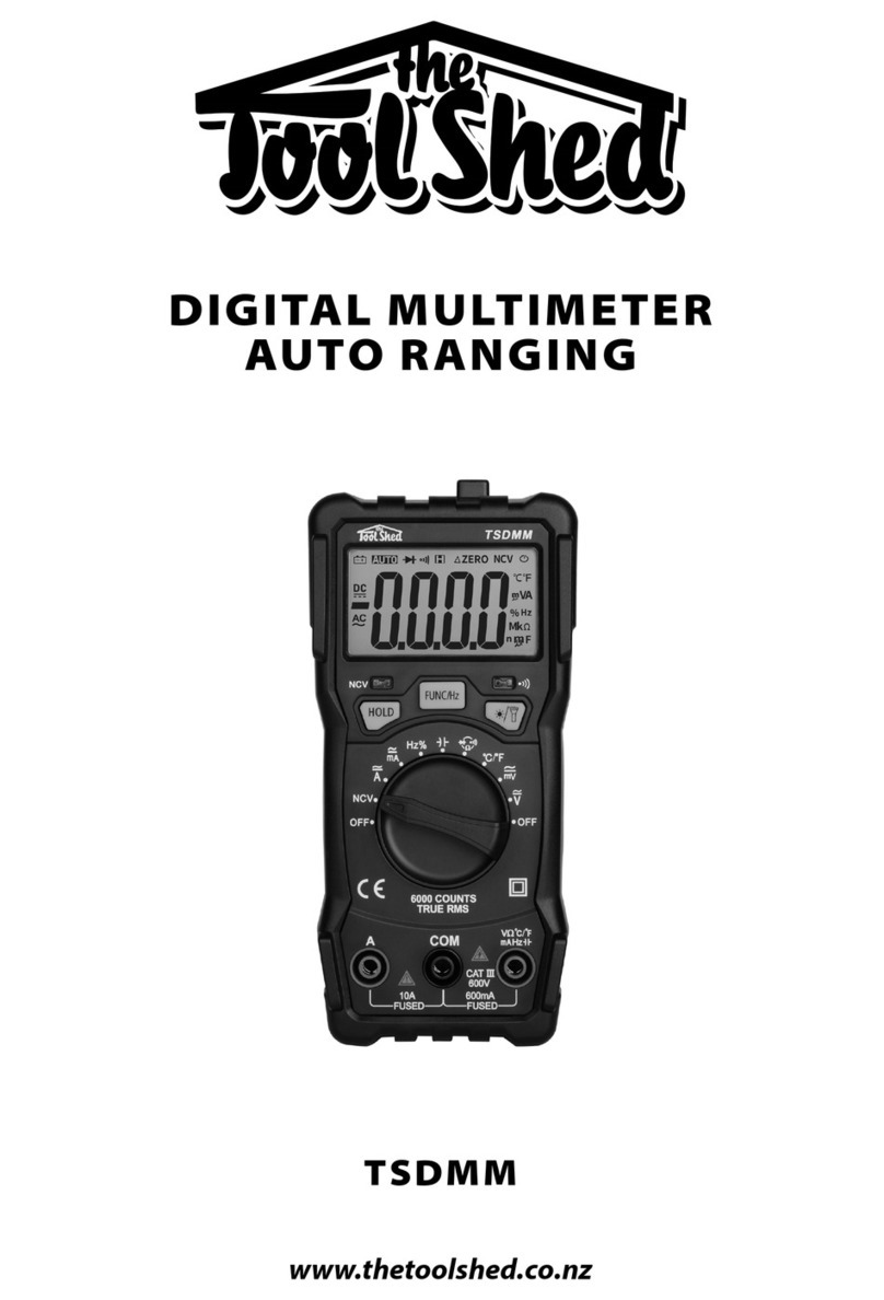 Tool Shed TSDMM manual