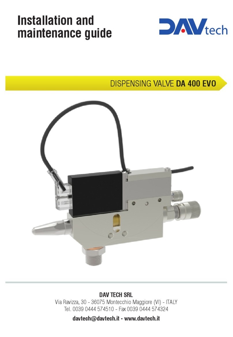 DAV TECH DA 400 EVO Product manual