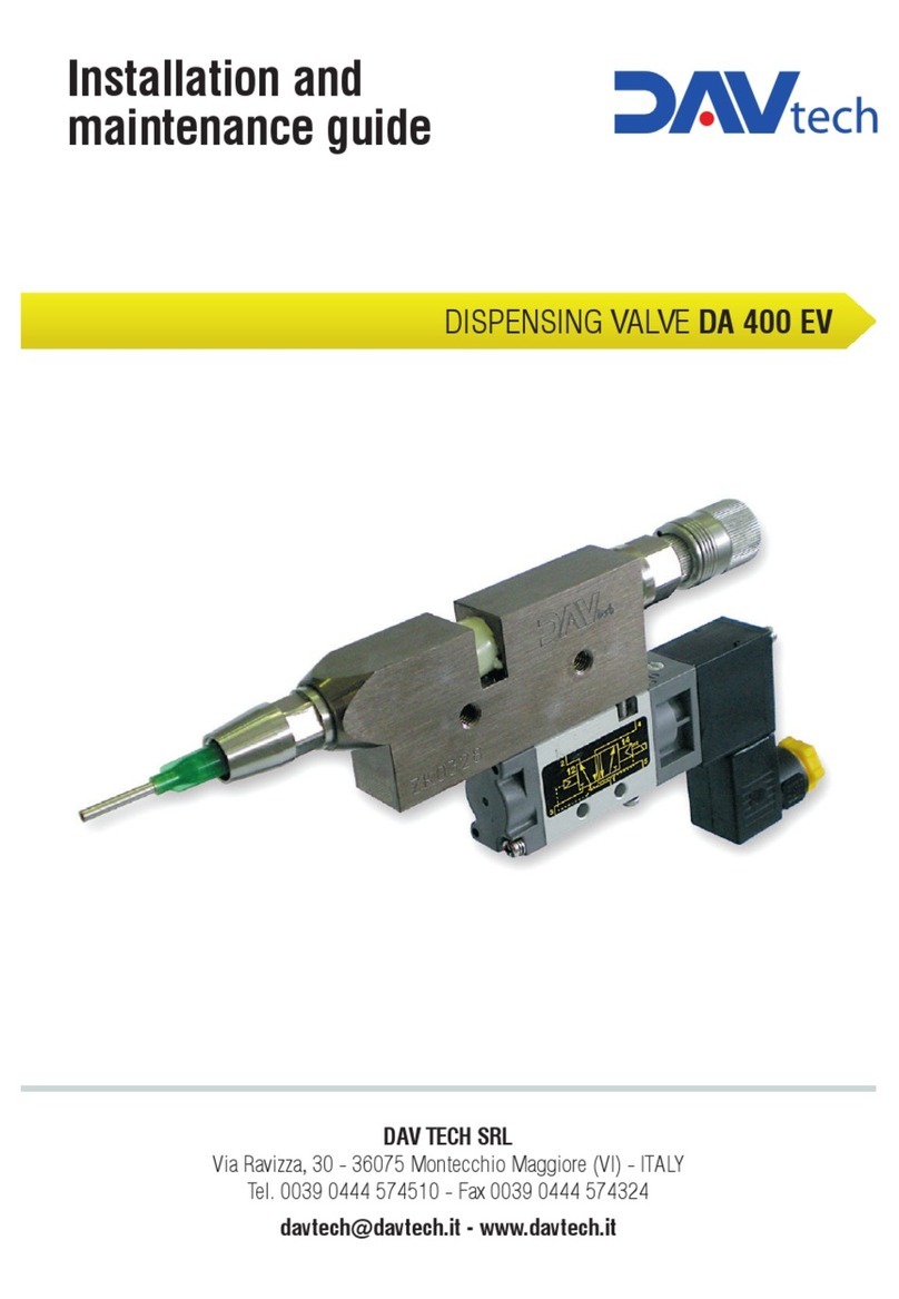 DAV TECH DA 400 EV Product manual