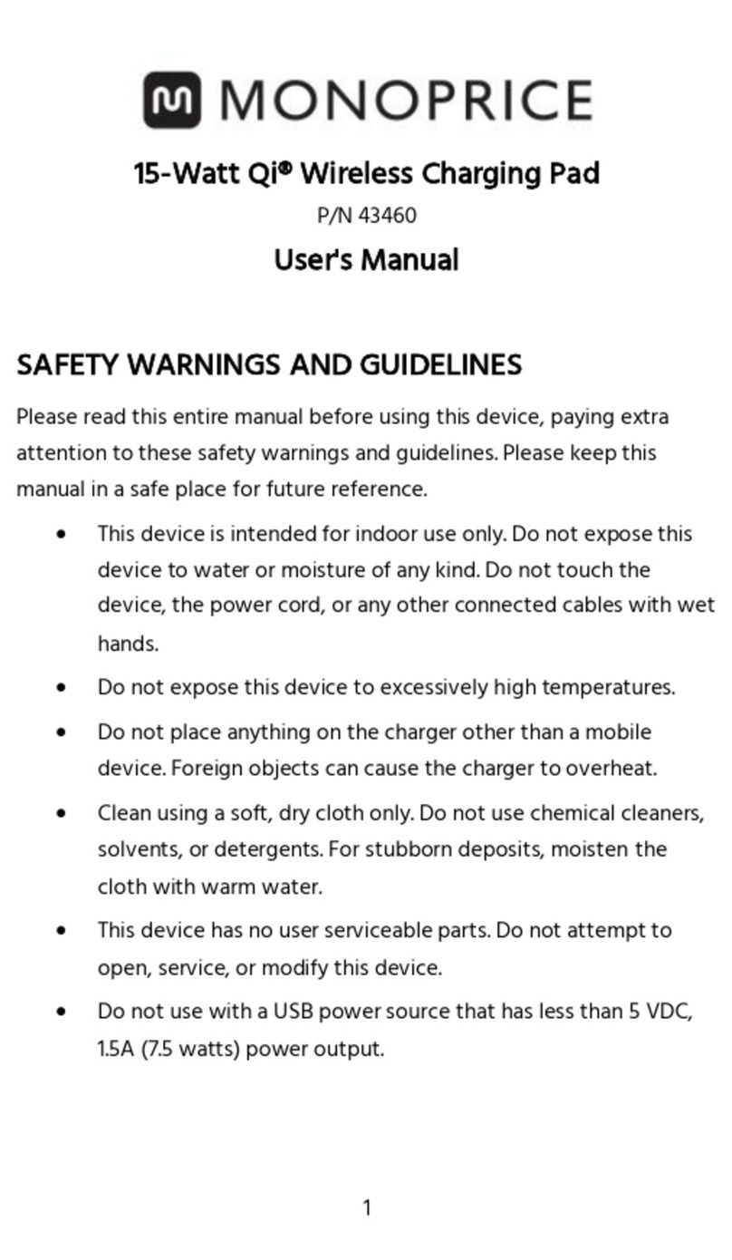 Monoprice 43460 user manual