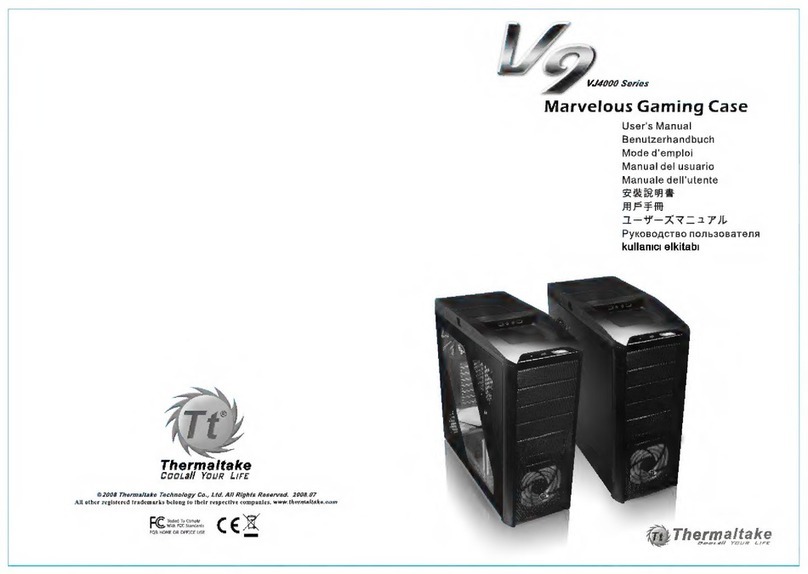 Thermaltake V9 VJ4000 Series User manual Thermaltake V9 VJ4000 Series User manual