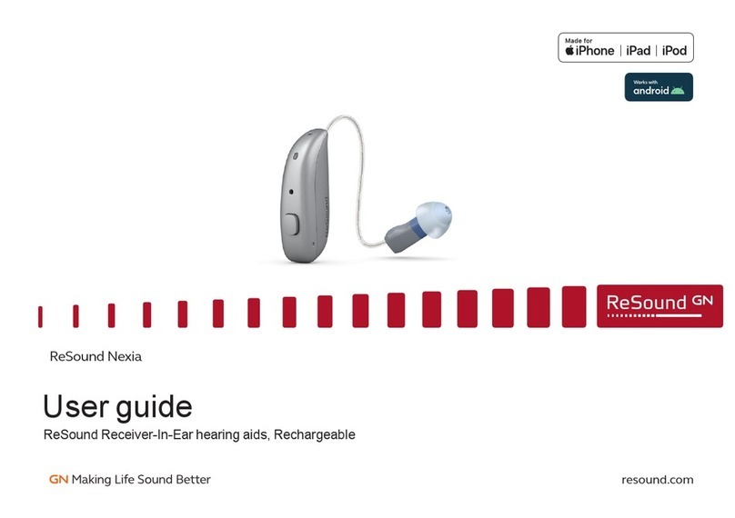 ReSound Nexia NX960S-DRWC User manual