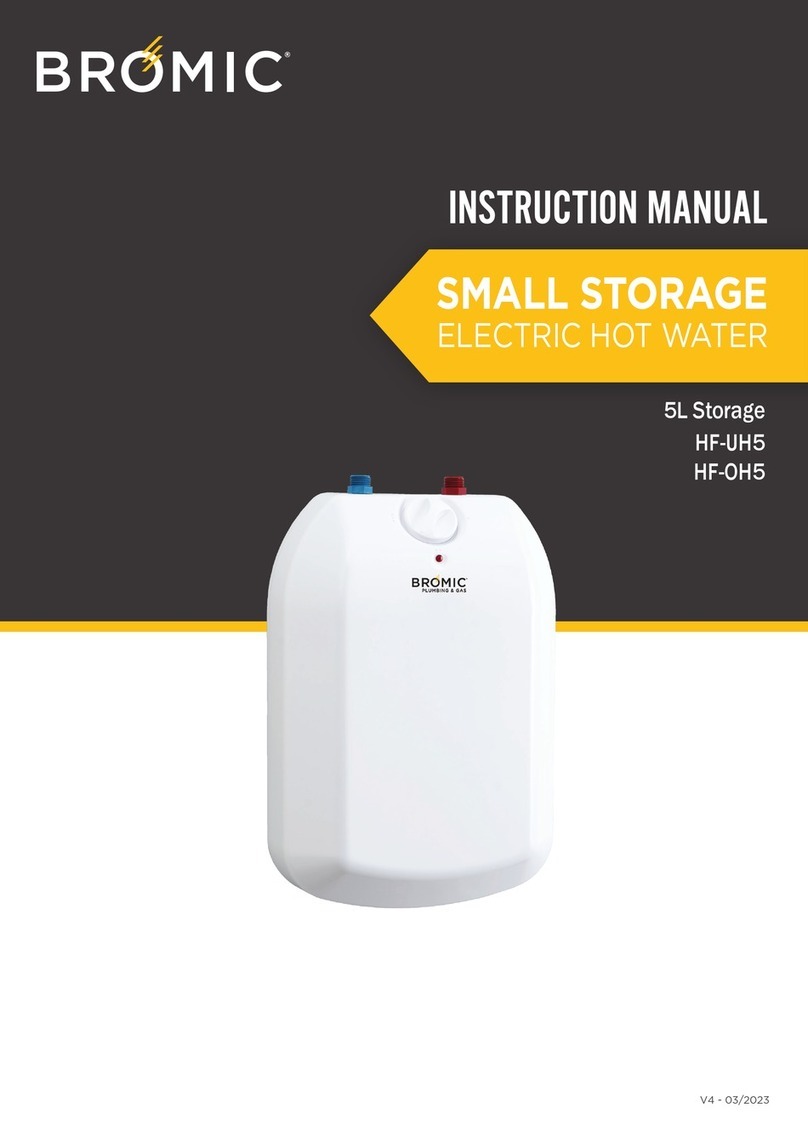 Bromic Heating HF-UH5 instruction manual