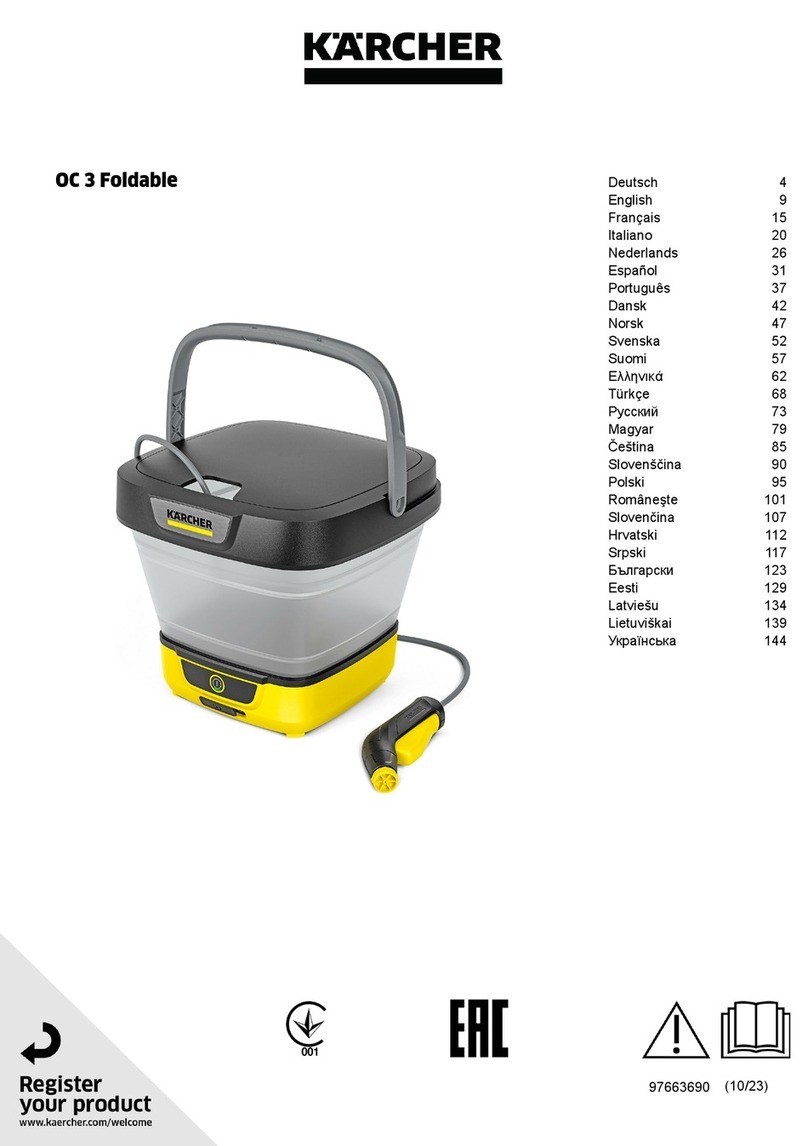 Kärcher OC 3 User manual