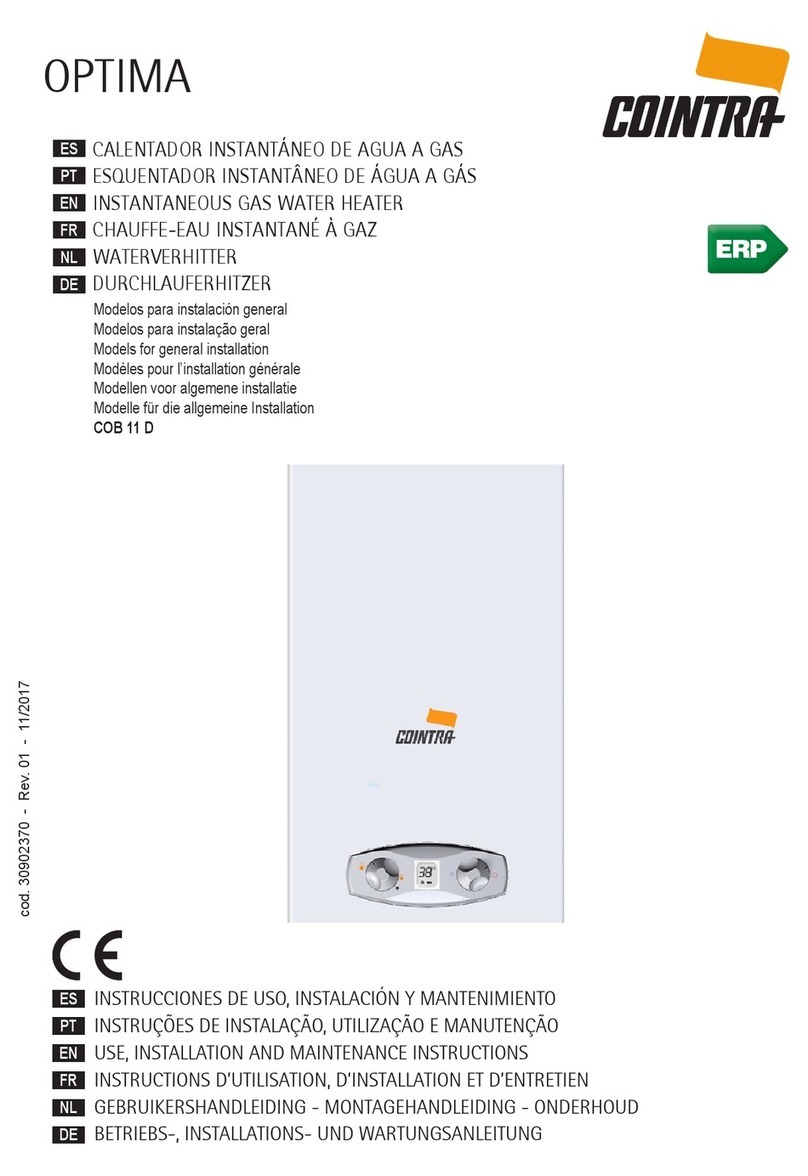 Cointra OPTIMA COB 11 D Technical manual