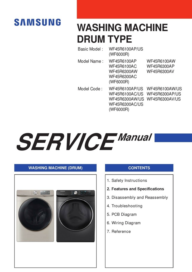 Samsung WF45R6100AP/US User manual