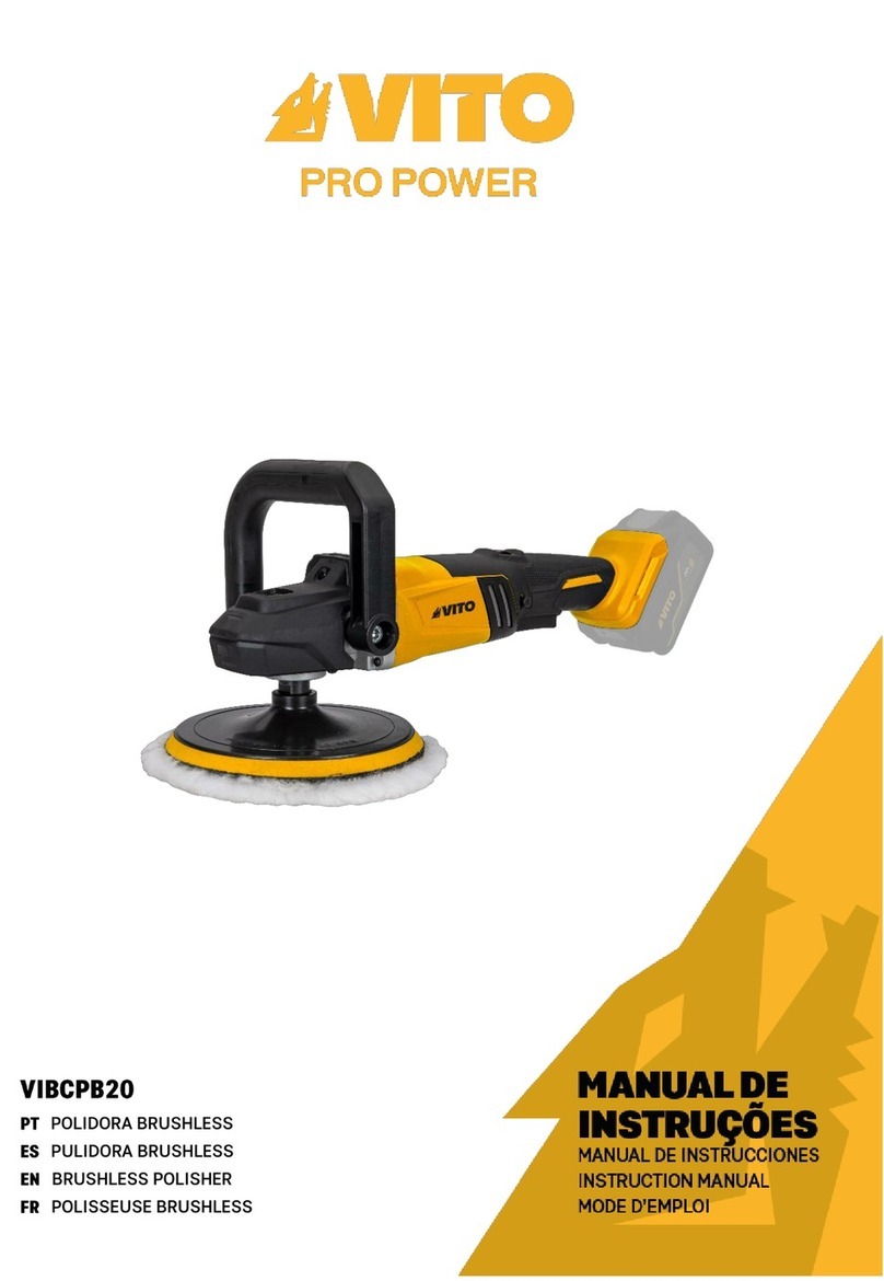 VITO PRO POWER VIBCPB20 instruction manual