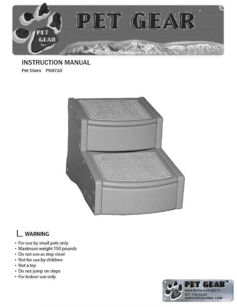 Pet Gear PG9710 instruction manual