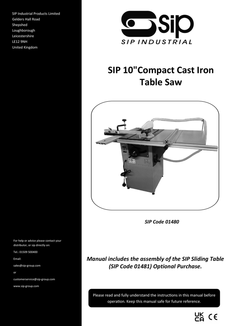 SIP 01480 User manual