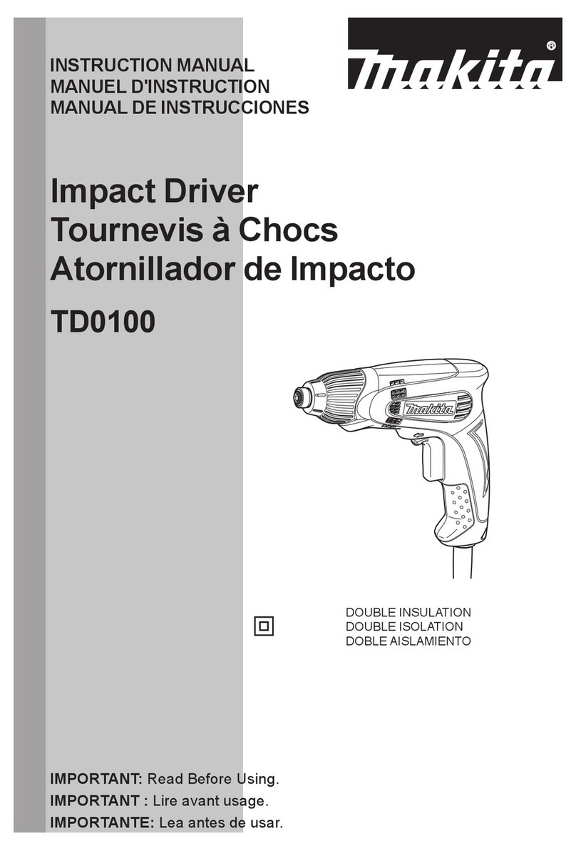 Makita TD0100 User manual