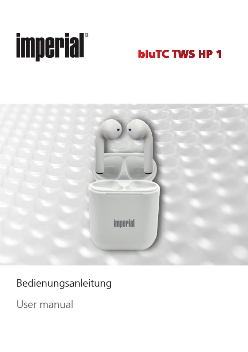 Imperial bluTC TWS HP 1 user manual