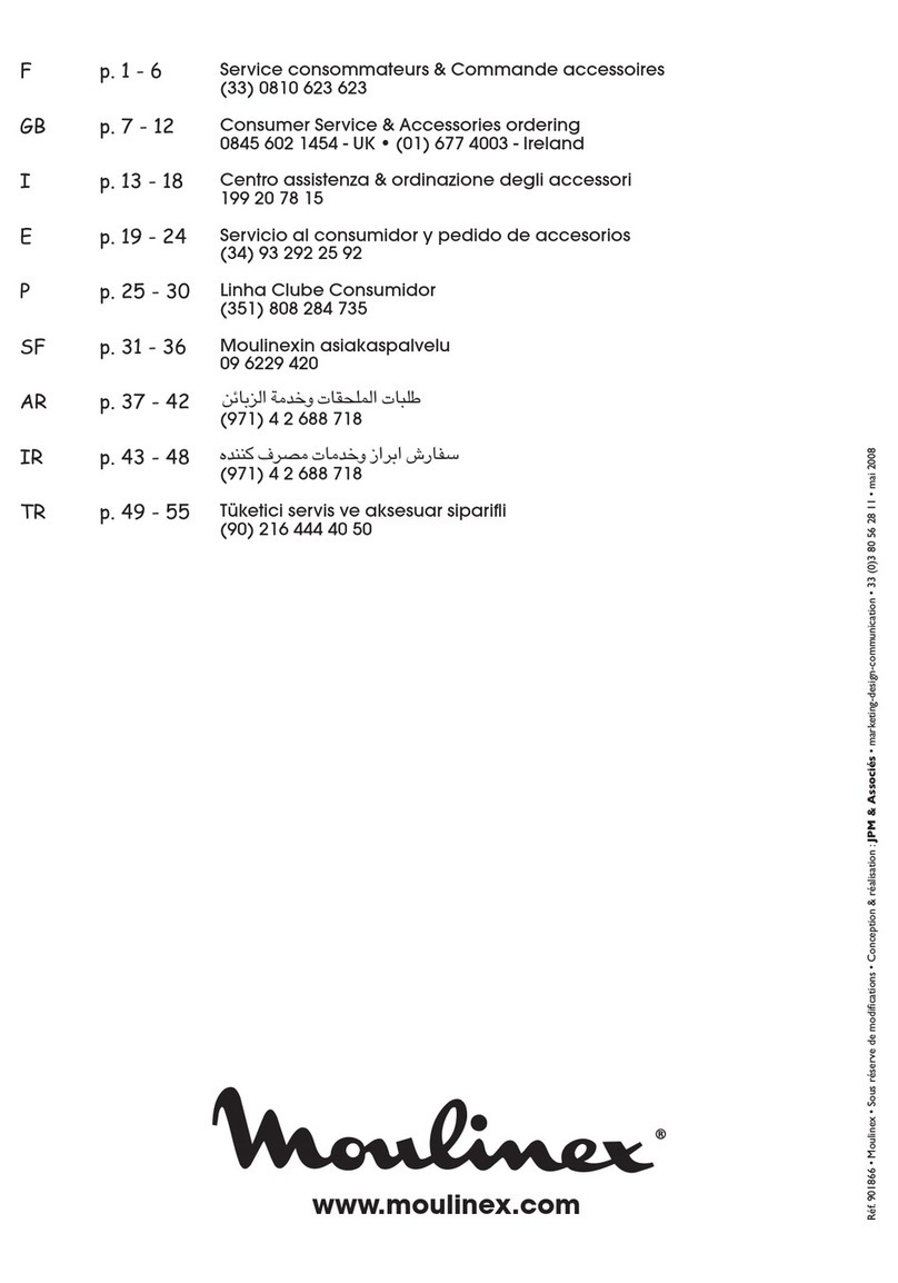 Moulinex MO652711 User manual
