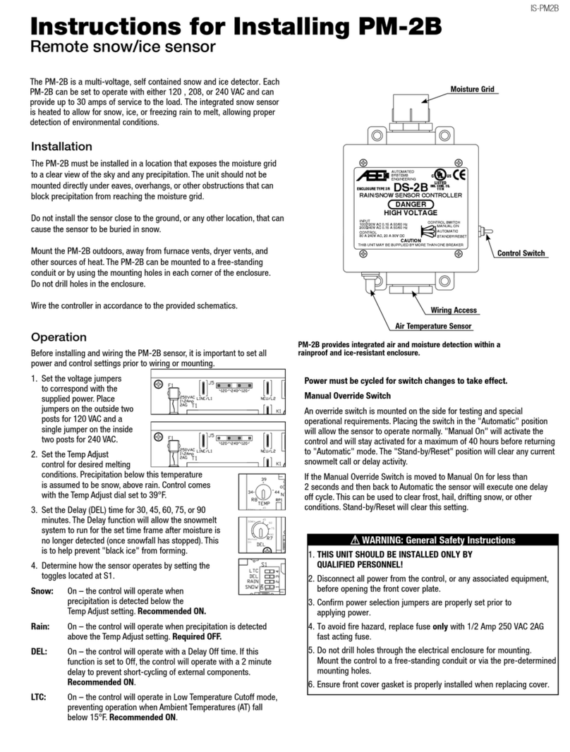 ASE PM-2B Instructions for installing