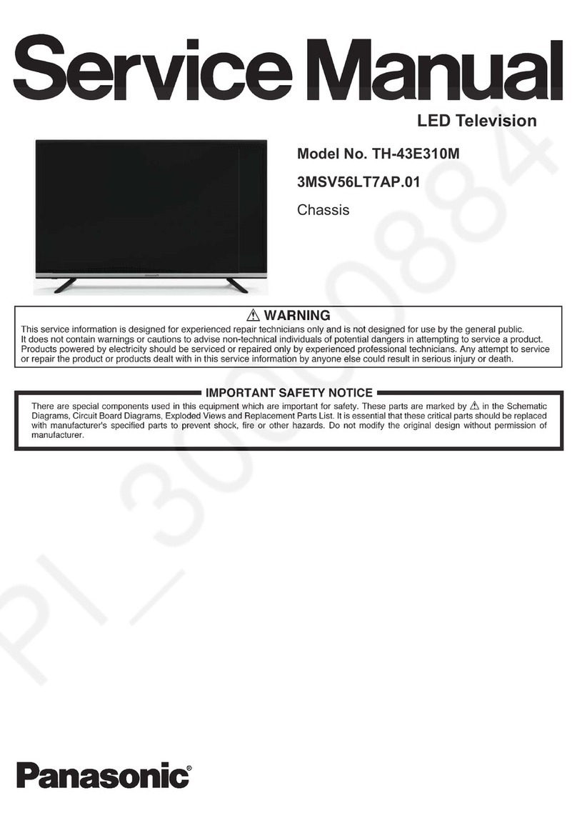 Panasonic TH-43E310M User manual
